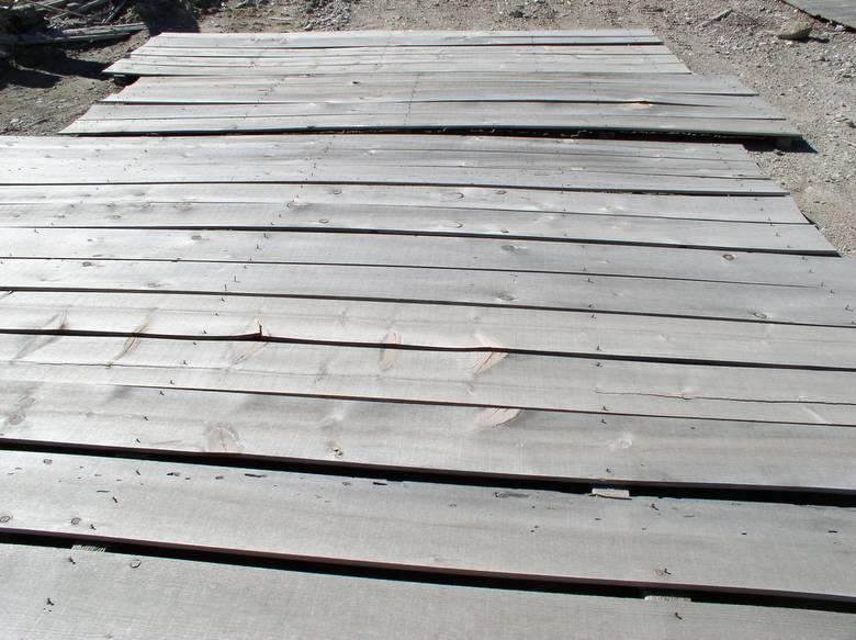Weathered Thin Railcar Material